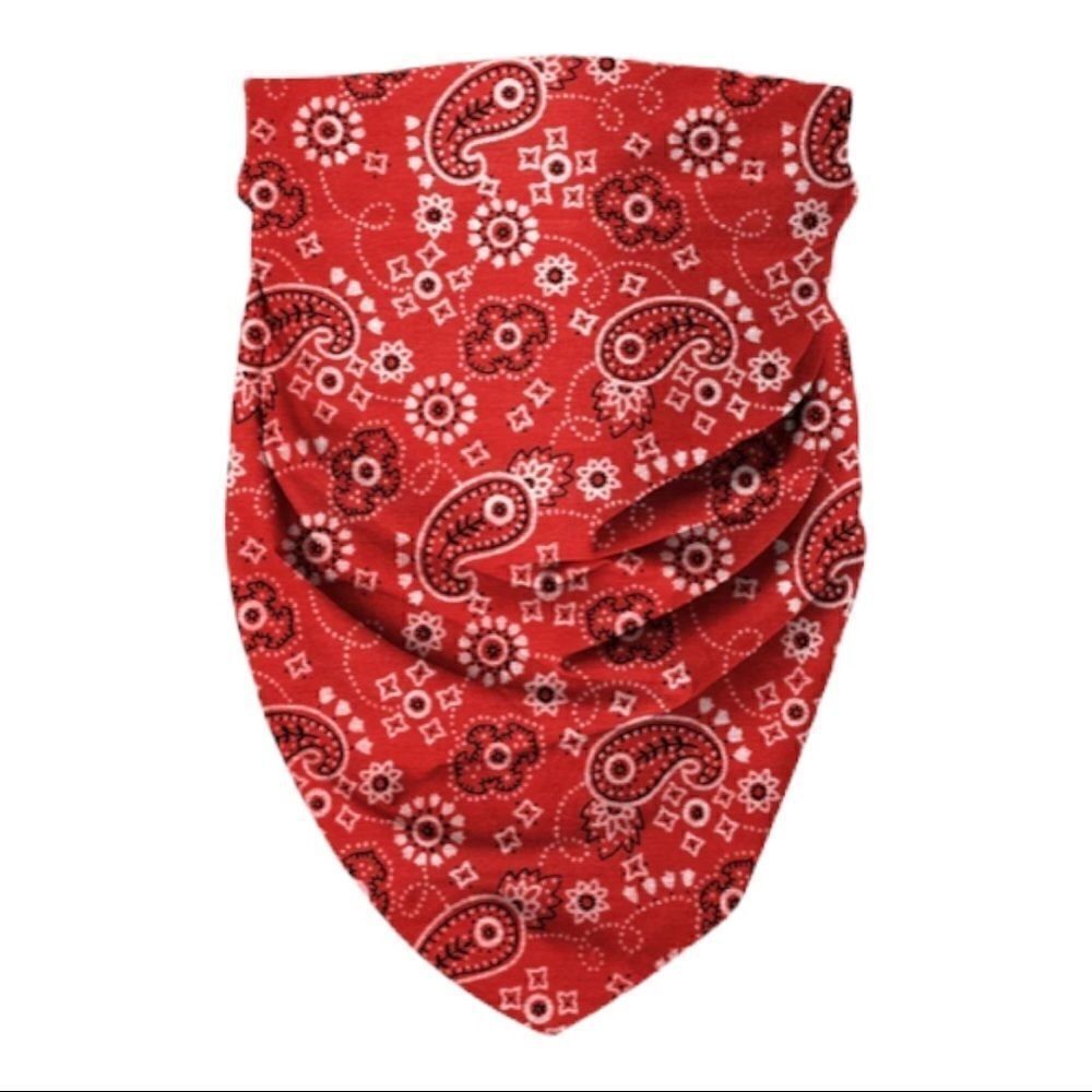 Perry Ellis Portfolio Mens Assorted 3 Pack of Red Blue & Light Blue Bandanas New - Picture 4 of 6